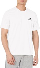 adidas Men's Designed 4 Movement Tee White Size XL Style HF7215