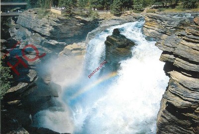 Ansichtskarte:;Athabasca Falls, Jasper Nationalpark