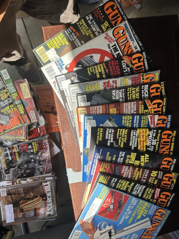 Guns & Ammo Magazine Complete 1987 Full Year Set 12 Issues 