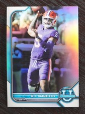 Bowman U DJ Uiagalelei Chrome Refractor Prospect Football Clemson Oregon State