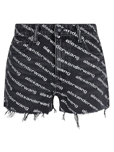 Men Alexander Wang Shorts Black