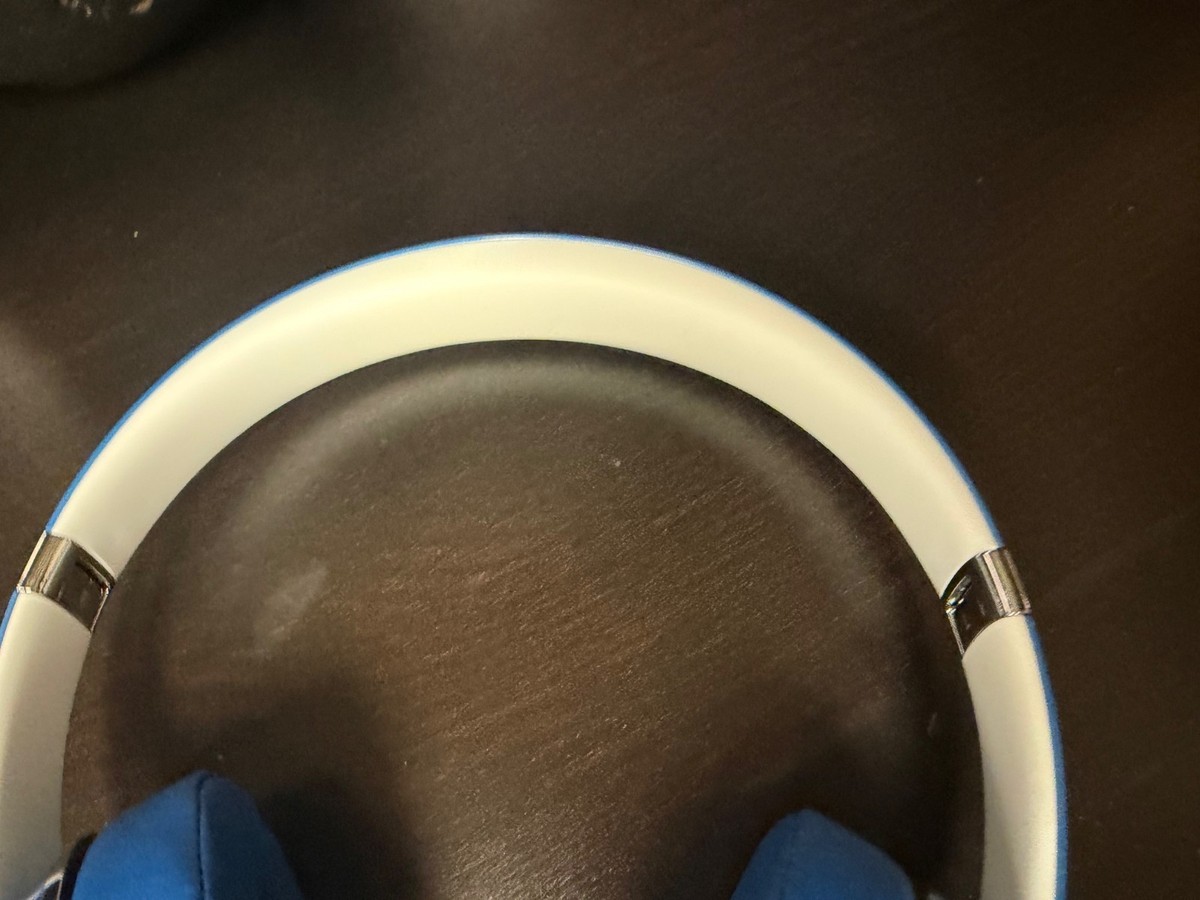 Beats Solo2 Luxe Edition Blue Wired On-Ear Headphones – Original