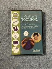 Knitter's Toolbox : Lily Chin's Techniques (DVD, 2-disc, Interweave) NEW SEALED