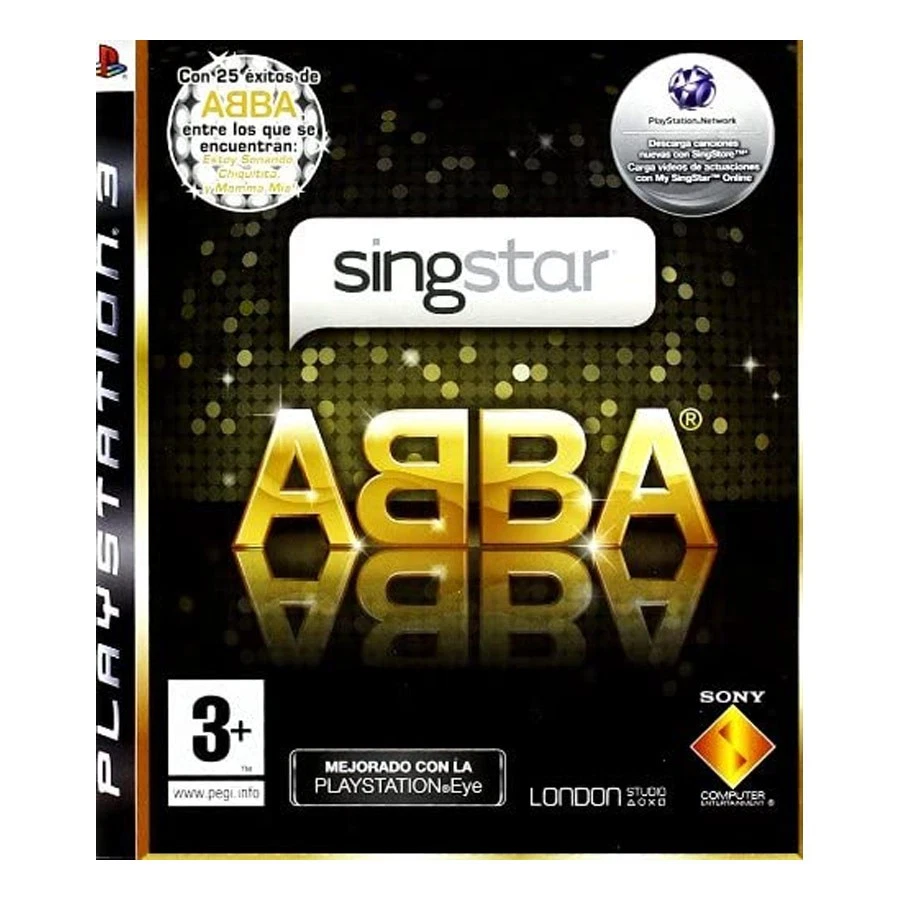SingStar ABBA London 2008 - Juego PlayStation 3 PS3 Sony - Am