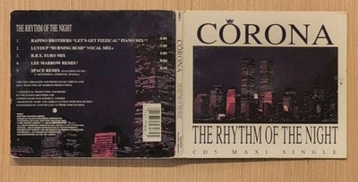Corona The Rhythm of the Night CD Maxi Single Atlantic