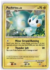 Pokemon TCG Pachirisu - DP04 Diamond and Pearl Black Star Promo Holo MP on eBay
