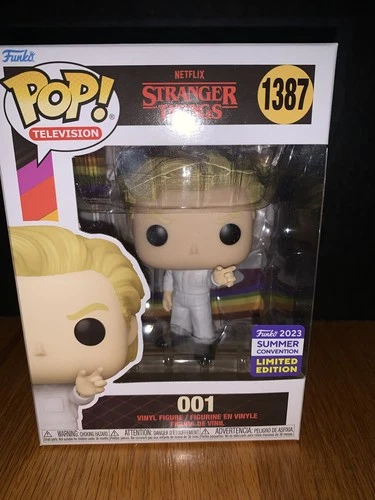 Stranger Things One 001 Funko Pop 1387 SDCC Limited Edition. New