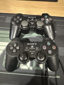 PS2 Slim Playstation 2 Console SCPH-90001 Bundle Lot w/ Games Controllers Tested