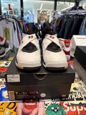 OG Air Jordan 8 Retro Three-Peat 2015 Size 7y Women Sz 8.5 True Flight 1 3 4 11