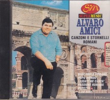 ALVARO AMICI CANZONI E STORNELLI ROMANI CD 14 Tracce 8012958021534 Ottimo 00692