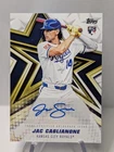2026 Topps Series 1 Jac Caglianone Baseball Stars Autographs (RAW)