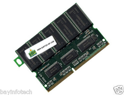 MEM-SUP720-SP-1GB 1GB Memory Cisco Catalyst Cisco Sup720-3BXL MSFC3