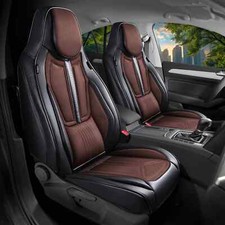 Fiat Panda Typ 312/319 Baujahr ab 2011 kompatible Schonbezüge in Schwarz / Coffe