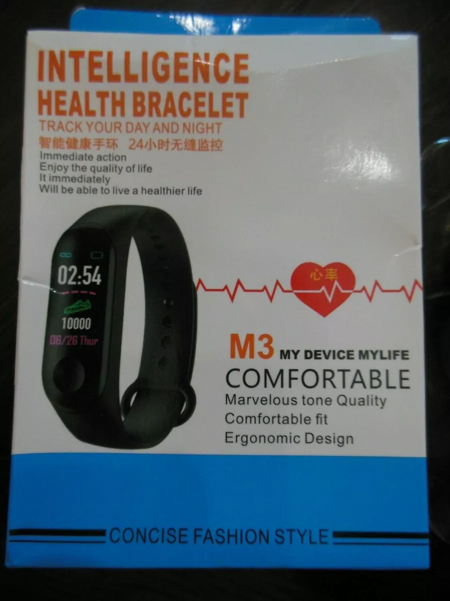 Intelligence health outlet bracelet m3 app