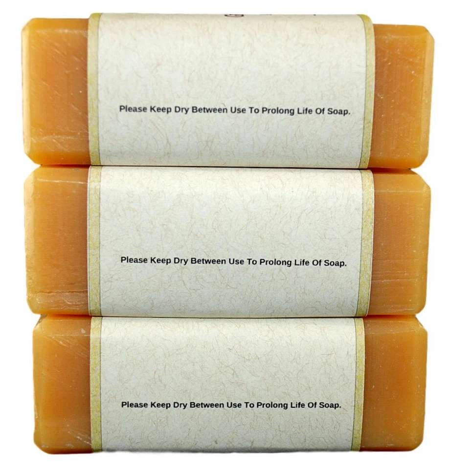Ginger May Chang, all natural handmade soap, 3 bar pack.essential oil soap. - Image 4 of 4