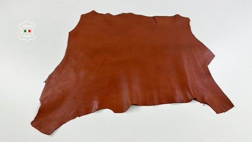 SADDLE TAN Soft Lambskin Sheep Lamb Leather hides Bookbinding 3+sqf 0.9mm #C4236 - Picture 7 of 7
