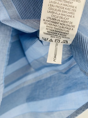 Travis Mathew Short Sleeve Button Up Collared Fist Bump 1MS576 Size S Small Blue - Picture 7 of 7