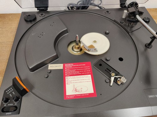 SONY PS-11 Direct Drive record player in excellent condition - Afbeelding 16 van 17