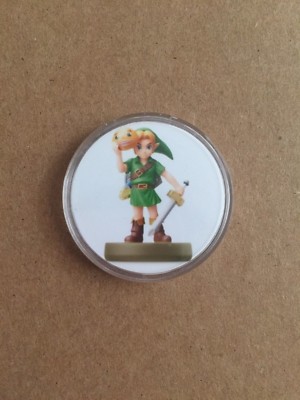 Fierce Deity Set (Majora's Mask) Amiibo Coin BOTW - NOT Figurine