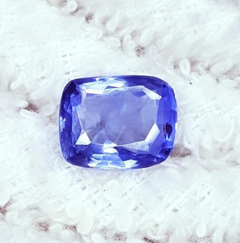 Saphir Bleu Naturel Certifié AGL - Coupe Coussin Impeccable 8mm à 20mm - Neuf