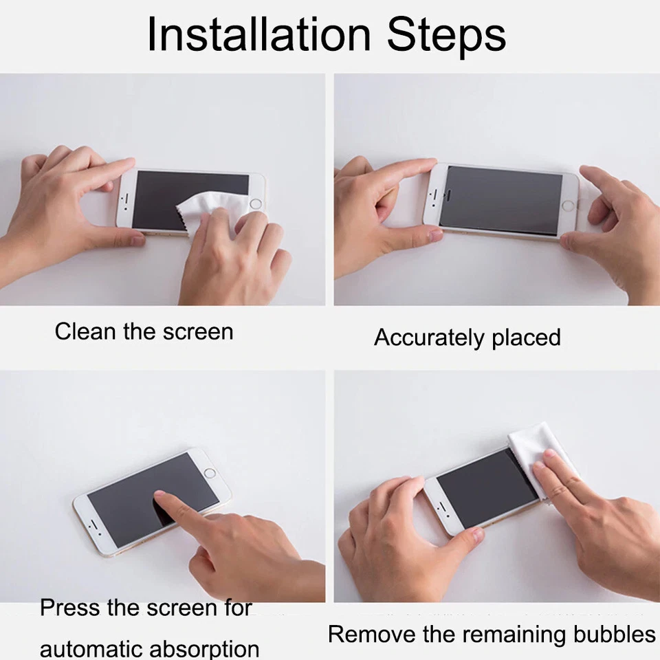 For Huawei Models 2.5D 9H Flat Tempered Glass Screen Protector - Image 4 of 4