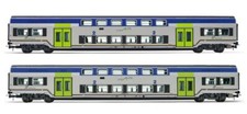 Miniature Train Modélisme Ferroviaire Lima FS Trenitalia 2-UNIT Vivalto H0 1:87