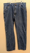 VINTAGE WRANGLER Jeans Men’s 36x31 Relaxed Fit Tapered Leg Stonewash USA Made