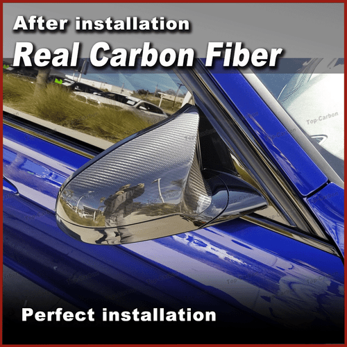 Se adapta a BMW F80 M3 F82 F83 M4 F87 M2 tapas de espejo retrovisor exterior carcasa - Imagen 4 de 12