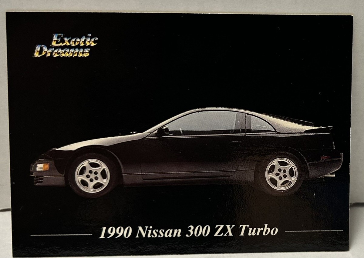 1992 All Sports Exotic Dreams 1990 Nissan 300 Zx Turbo #35 Free