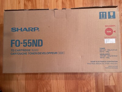 Sharp Toner FO-55ND Black for Sharp FO-2080