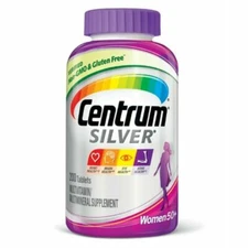 Centrum Silver Multivitamin Tablets - 200 Count (Exp: 02/25)