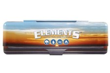 ELEMENTS King Size Metal Paper Case | Metalletui für Blättchen oder Zigaretten