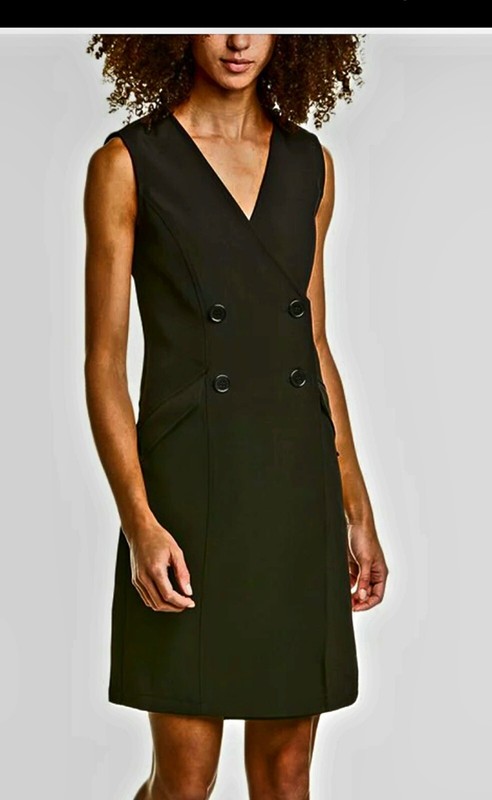 Max Studio Coat Drees Double Breasted
