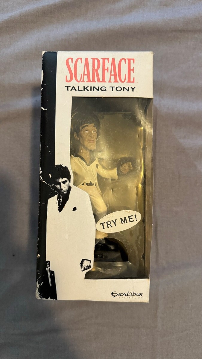 Excalibur Electronics Scarface Talking Tony Figure NIB sealed Tony