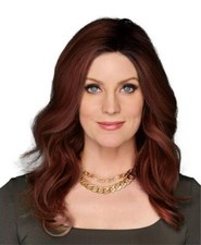 Raquel Welch RL33/35 Deepest Ruby Top Billing 12" Top-of-Head Wig Average Cap,