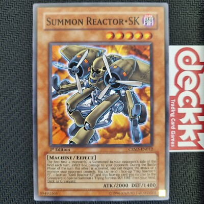 Yu-Gi-Oh! - Spell Reactor RE (CRMS-EN014) - Crimson Crisis - 1st