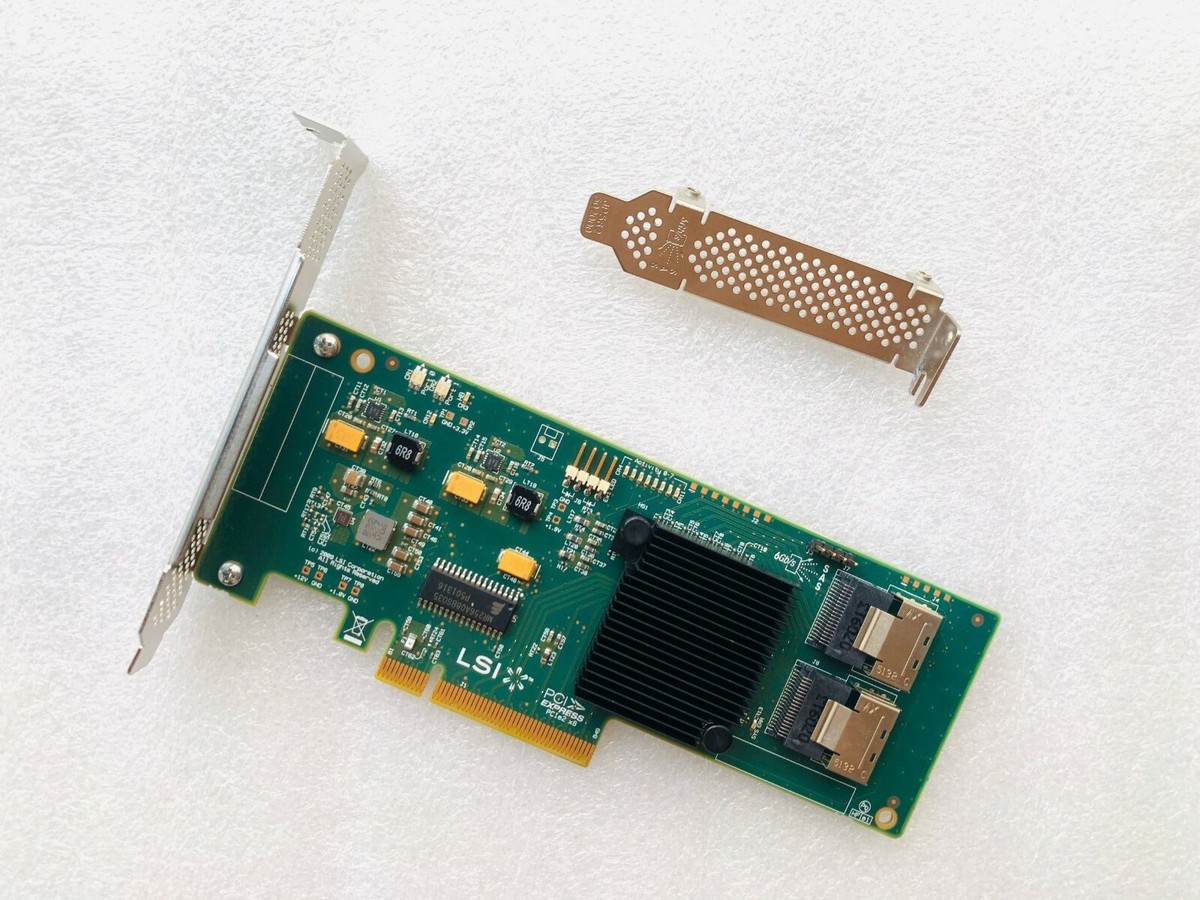 Contrôleur RAID LSI SAS9211-8i 6Gb/s 8 Ports SAS/SATA - PCI-E - NEUF