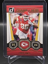 2024 Donruss Football Champ is Here Chris Jones #5 Kansas City Chiefs Insert