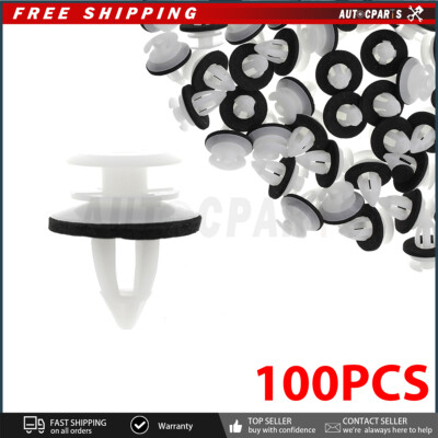 For BMW E21 E30 E90 E91 E92 E93 E12 E28 E60 E61 E23 Door Trim Panel Clips 100pcs