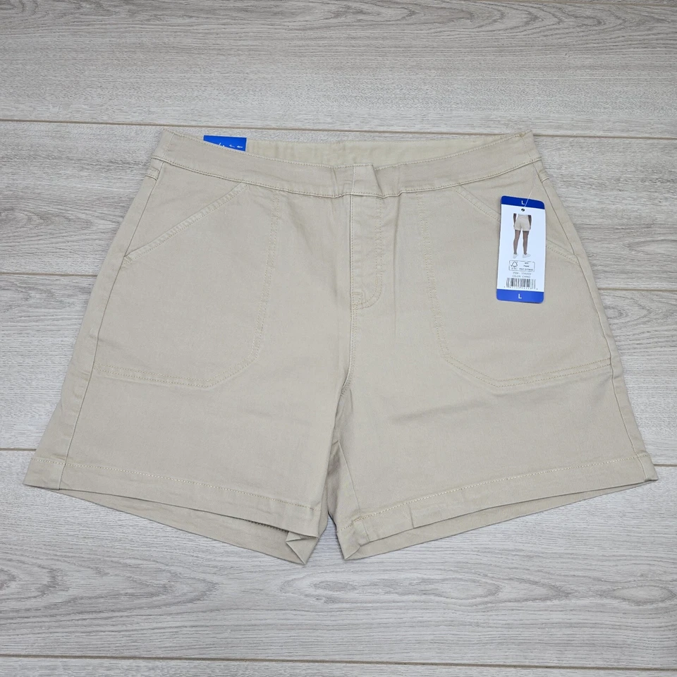 Nautica Women’s Pull-On Shorts Stretch Waistband Casual Style NWT - Image 3 of 4