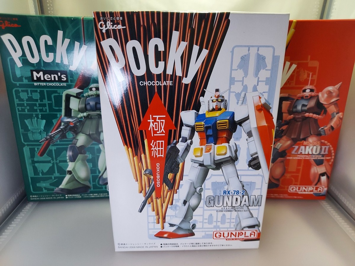 Glico and Bandai Limited Editions GUNDAM ZAKUⅡ CHAR ZAKUⅡ 1/144