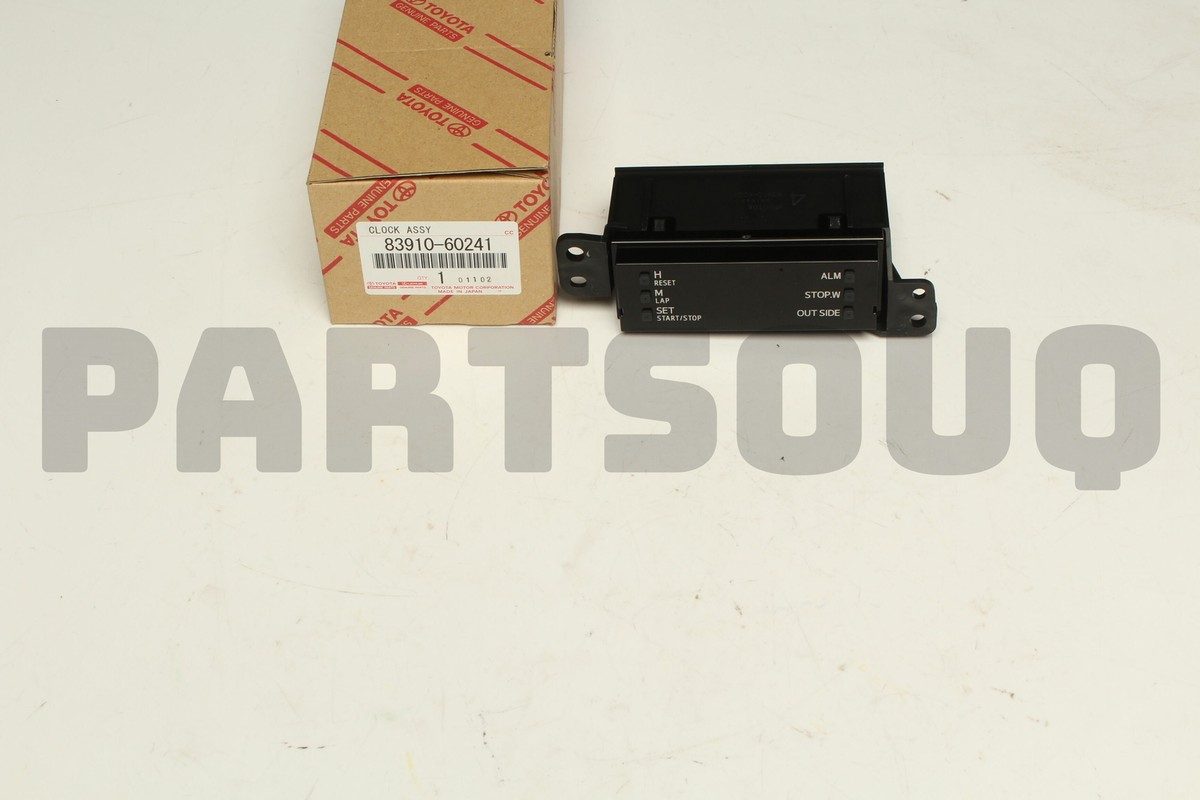 Toyota 83910-60241 8391060241 Clock Assy | Genuine OEM