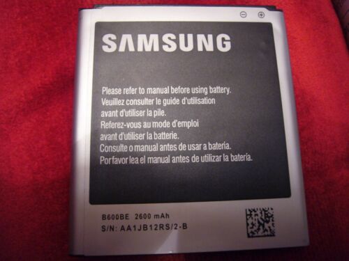 Original Akku für Samsung Galaxy S 4 2600mAh Li-Ionen (B600BE) - Bild 1 von 3