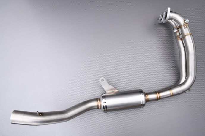 Ligne de collecteur échappement en inox pour Aprilia Tuono 660 gain de puissance
