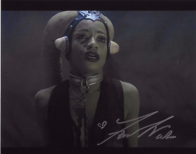 Femi Taylor "OOLA" Signed 8x10 Photo - STAR WARS RETURN OF THE JEDI