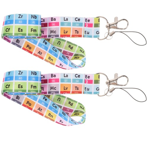 2 Pcs Educational Lanyard Keychain Decorative Cell Phone Cord Holder - 第 7/12 張圖片