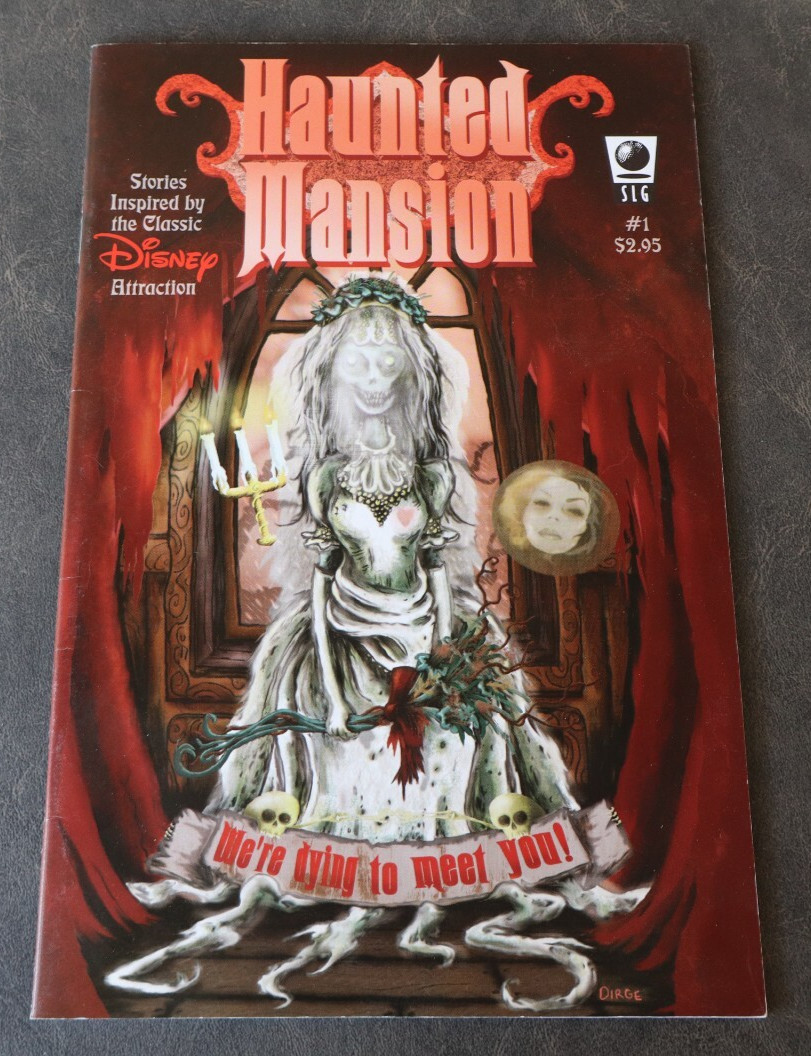 Haunted Mansion 1 2 4 5 6 • 2005-2007 SLG Amaze Ink • Disney Comics Lot Set