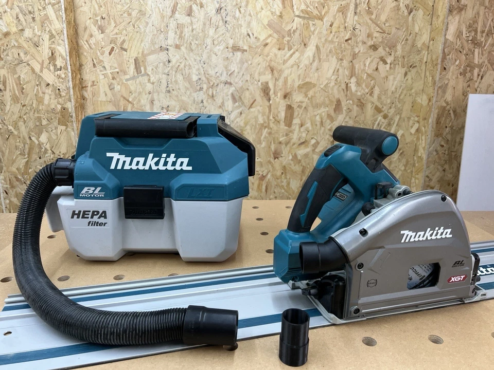 Makita DVC750L vacuum extractor hose adaptor to Makita SP001GZ03 XGT PLUNGE SAW - Image 3 of 4