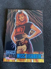 Miss Elizabeth 1999 Topps WCW/NWO Nitro Girls Vintage Card #56