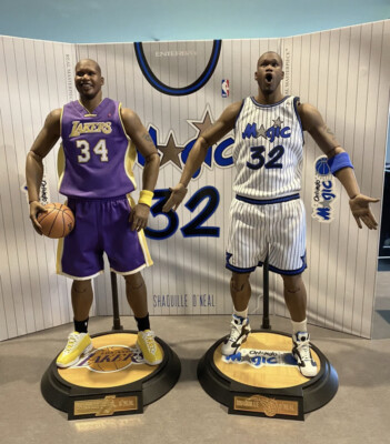 NBA Enterbay Shaquille O'Neal (2)Pack 1/6th Scale Figure Lakers
